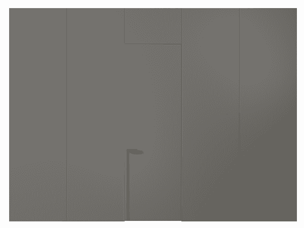 Панели для отделки стен Панель Эмаль. Цвет Матовый классический серый. Материал Гладкая эмаль. Коллекция Эмаль. Картинка.