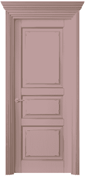 Дверь межкомнатная 6231 NCS S 1515-R10B. Цвет NCS S 1515-R10B. Материал Массив бука эмаль. Коллекция Royal. Картинка.