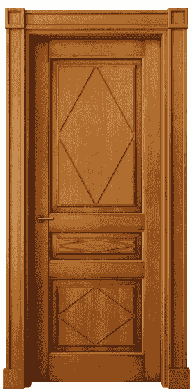 Дверь межкомнатная 6345 БСП. Цвет Бук светлый с патиной. Материал Массив бука с патиной. Коллекция Toscana Rombo. Картинка.