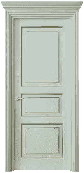 Дверь межкомнатная 6231 NCS S 1005-B80G. Цвет NCS S 1005-B80G. Материал Массив бука эмаль. Коллекция Royal. Картинка.