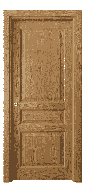 Серия 0711 - Межкомнатная дверь Lignum 0711 Дуб медовый брашированный