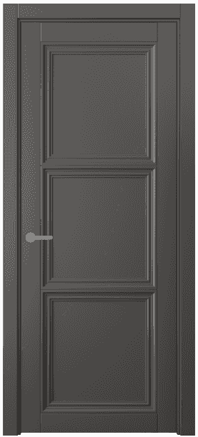 Дверь межкомнатная 2503 СТГФ. Цвет Софт-тач графитовый. Материал Полипропилен. Коллекция Centro. Картинка.