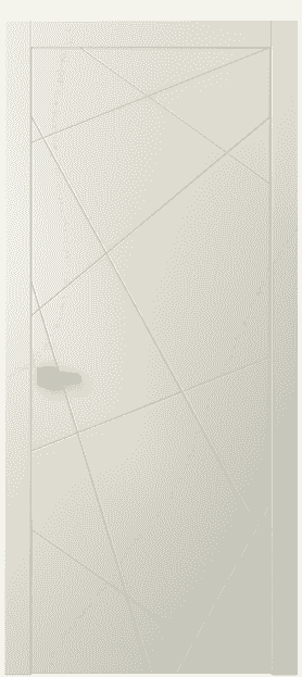 Дверь межкомнатная 8048 ММБ . Цвет Матовый молочно-белый. Материал Гладкая эмаль. Коллекция Linea. Картинка.