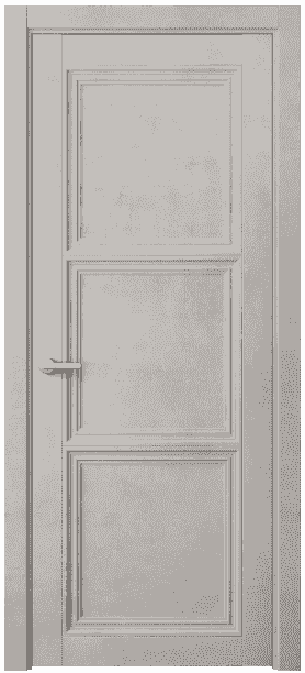 Дверь межкомнатная 2503 ЛСЕ. Цвет Леон серебро. Материал Teknofoil Ламинатин. Коллекция Centro. Картинка.