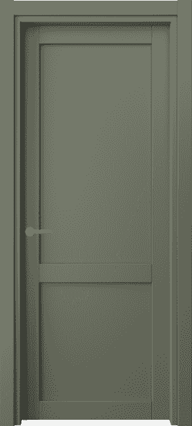 Дверь межкомнатная 2121 СТОВ. Цвет Софт-тач оливковый. Материал Полипропилен. Коллекция Neo. Картинка.