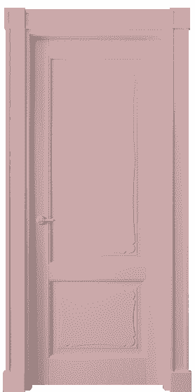 Дверь межкомнатная 6323 NCS S 1515-R10B. Цвет NCS S 1515-R10B. Материал Массив бука эмаль. Коллекция Toscana Elegante. Картинка.