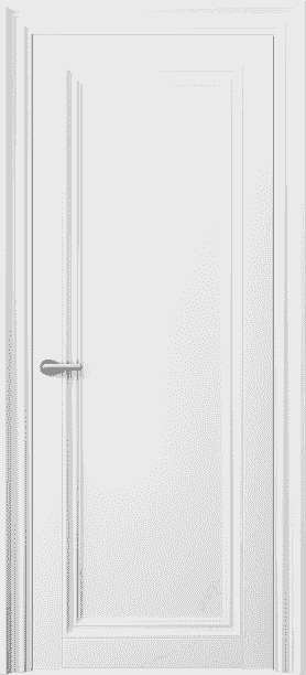 Серия 2501 - Межкомнатная дверь Centro 2501 Белый шёлк
