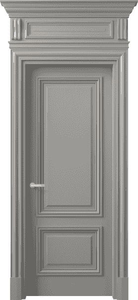 Дверь межкомнатная 7303 БНСР . Цвет Бук нейтральный серый. Материал Массив бука эмаль. Коллекция Antique. Картинка.