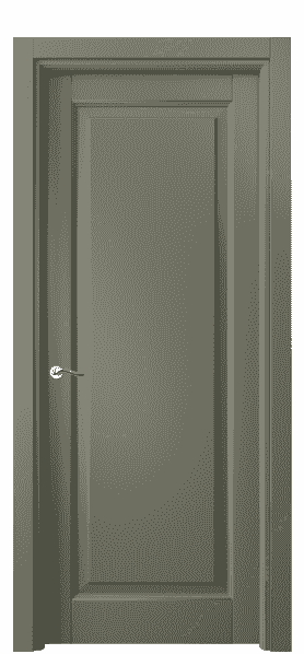 Дверь межкомнатная 0701 БОТ . Цвет Бук оливковый тёмный. Материал Массив бука эмаль. Коллекция Lignum. Картинка.