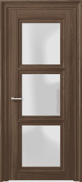 Серия 2504 - Межкомнатная дверь Centro 2504 Шоколадный ясень