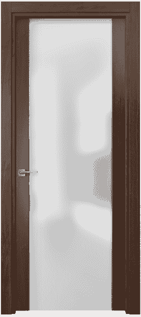 Дверь межкомнатная 4114q ОРБ САТ. Цвет Орех бренди. Материал Шпон ценных пород. Коллекция Quadro. Картинка.