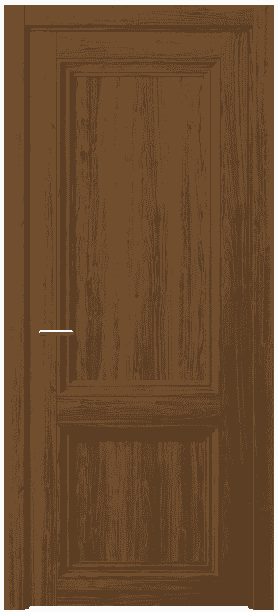 Дверь межкомнатная 2523 ЛОР. Цвет Лесной орех. Материал Ламинатин. Коллекция Centro. Картинка.