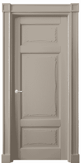 Дверь межкомнатная 6327 ББСК. Цвет Бук бисквитный. Материал Массив бука эмаль. Коллекция Toscana Elegante. Картинка.