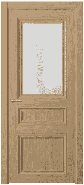 Дверь межкомнатная 2538 ЖМД САТ. Цвет Жемчужный дуб. Материал Ламинатин. Коллекция Centro. Картинка.