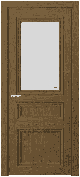 Дверь межкомнатная 2538 ТФД САТ. Цвет Торфяной дуб. Материал Ламинатин. Коллекция Centro. Картинка.