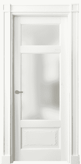 Дверь межкомнатная 6326 БЖМ САТ. Цвет Бук жемчуг. Материал Массив бука эмаль. Коллекция Toscana Elegante. Картинка.