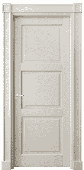 Дверь межкомнатная 6309 БОС. Цвет Бук облачный серый. Материал Массив бука эмаль. Коллекция Toscana Plano. Картинка.