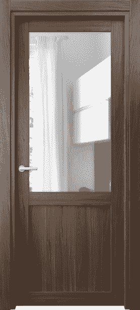 Дверь межкомнатная 2122 ШОЯ ПРОЗ. Цвет Шоколадный ясень. Материал Ciplex ламинатин. Коллекция Neo. Картинка.