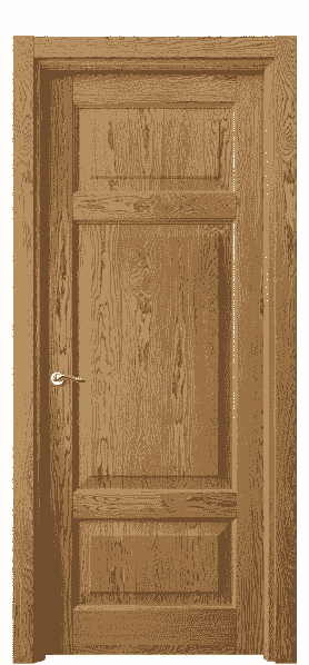 Серия 0721 - Межкомнатная дверь Lignum 0721 Дуб медовый брашированный