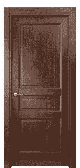 Дверь межкомнатная 1431 ОРБ. Цвет Орех бренди. Материал Шпон ценных пород. Коллекция Galant. Картинка.