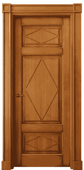 Серия 6347 - Межкомнатная дверь Toscana Rombo 6347 Бук светлый с патиной