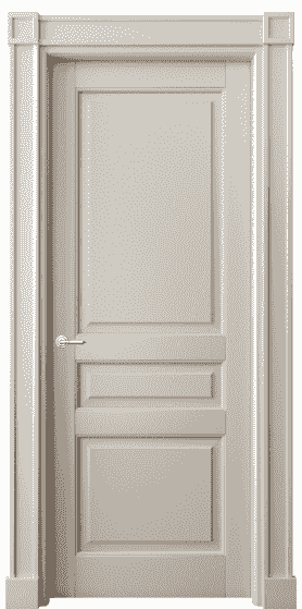 Дверь межкомнатная 6305 БСБЖ. Цвет Бук светло-бежевый. Материал Массив бука эмаль. Коллекция Toscana Plano. Картинка.