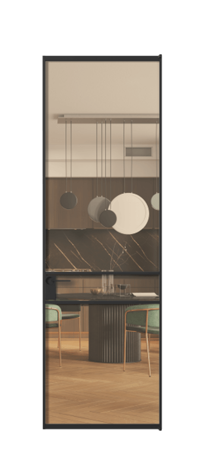 Алюминиевая дверь АЛПЛ040.02 Алюминий Черный Прозрачное оранжевое стекло, триплекс. Без короба чер Цена 120130 Стоимость комплекта двери включает: 1. Полотно (600/650/700/750/800/850/900/950*2000-2400 мм).
2. Короб
3. Комплект фурнитуры (2 торцевые петли и магнитный замок с ответной планкой). Фабрика дверей Волховец 8 (800) 551 43 19 Алюминиевая дверь АЛПЛ040.02 Алюминий Черный Прозрачное оранжевое стекло, триплекс Цена 120130 | Volhovec