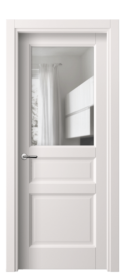 Дверь межкомнатная Galant 1432 ПЭТ кремово-серый Прозрачное стекло Гладкий наличник ПЭКС Цена 5472680 so'm Наличники уже входят в базовый комплект. Фабрика дверей Волховец 8 (800) 551 43 19 Межкомнатная дверь Galant 1432 ПЭТ кремово-серый Прозрачное стекло Цена 5472680 so'm | Volhovec