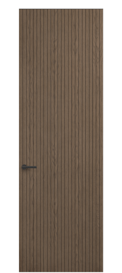 Дверь межкомнатная Select АКП 0019 Дуб серый матовый  Скрытый короб Черный Цена 98989 ₽ Наличники уже входят в базовый комплект. Фабрика дверей Волховец 8 (800) 551 43 19 Межкомнатная дверь Select АКП 0019 Дуб серый матовый  Цена 98989 ₽ | Volhovec