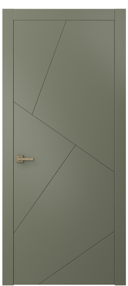 Межкомнатная дверь Linea 8058 Матовый оливковый тёмный  Цена 49599 ₽ | Volhovec