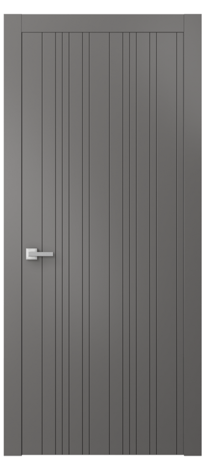 Межкомнатная дверь Linea 8051 Матовый классический серый  Цена 10068600 so'm | Volhovec
