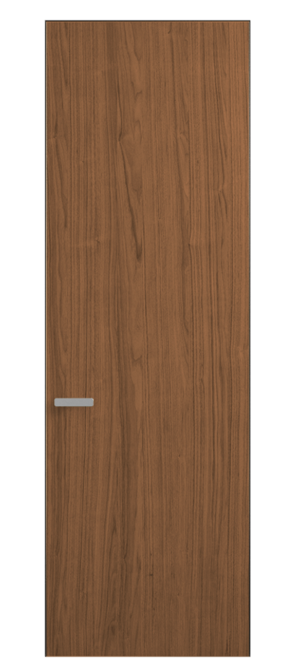 Дверь межкомнатная Rift 0010 Орех умбра матовый рифт  Скрытый короб Черный Цена 74089 ₽ Наличники уже входят в базовый комплект. Фабрика дверей Волховец 8 (800) 551 43 19 Межкомнатная дверь Rift 0010 Орех умбра матовый рифт  Цена 74089 ₽ | Volhovec