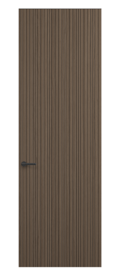 Дверь межкомнатная Select 0021 Дуб серый матовый рифт  Скрытый короб Черный Цена 98389 ₽ Наличники уже входят в базовый комплект. Фабрика дверей Волховец 8 (800) 551 43 19 Межкомнатная дверь Select 0021 Дуб серый матовый рифт  Цена 98389 ₽ | Volhovec