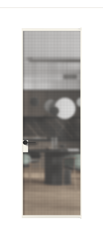 Алюминиевая дверь АЛПЛ040.01 Алюминий пудровый белый Декоративное стекло с сеткой "Mesh silver", триплекс. Без короба АПБЛ Цена 112892 Стоимость комплекта двери включает:
1. Полотно (600/650/700/750/800/850/900/950*2000-2400 мм).
2. Короб
3. Комплект фурнитуры (2 торцевые петли и магнитный замок с ответной планкой). Фабрика дверей Волховец 8 (800) 551 43 19 Алюминиевая дверь АЛПЛ040.01 Алюминий пудровый белый Декоративное стекло с сеткой "Mesh silver", триплекс Цена 112892 | Volhovec