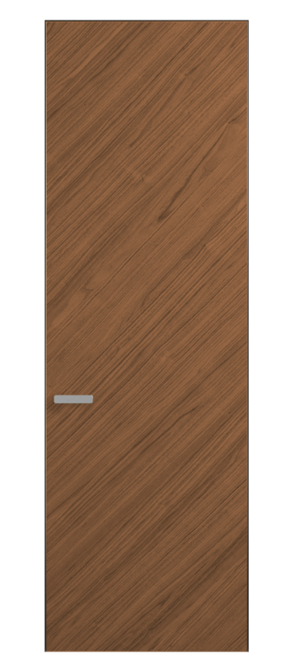 Дверь межкомнатная Rift 0200 Орех умбра матовый рифт  Скрытый короб Черный Цена 77589 ₽ Наличники уже входят в базовый комплект. Фабрика дверей Волховец 8 (800) 551 43 19 Межкомнатная дверь Rift 0200 Орех умбра матовый рифт  Цена 77589 ₽ | Volhovec