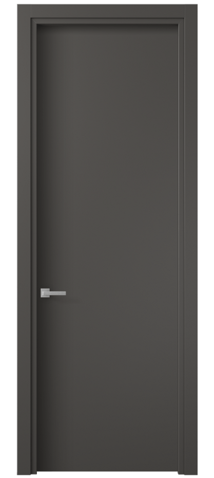 Дверь межкомнатная Planum 0010 ПЭТ графитовый  Гладкий наличник ПЭГФ  Цена 25599 ₽ Наличники уже входят в базовый комплект. Фабрика дверей Волховец 8 (800) 551 43 19 Межкомнатная дверь Planum 0010 ПЭТ графитовый  Цена 25599 ₽ | Volhovec