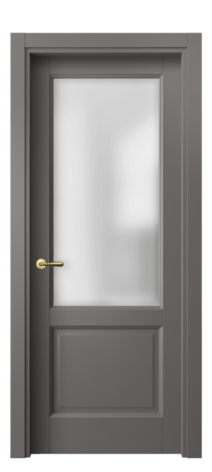 Дверь межкомнатная Галант 1422 Матовый классический серый Сатинированное стекло Гладкий наличник МКЛС Цена 43274 ₽ Наличники уже входят в базовый комплект. Фабрика дверей Волховец 8 (800) 551 43 19 Межкомнатная дверь Галант 1422 Матовый классический серый Сатинированное стекло Цена 43274 ₽ | Volhovec