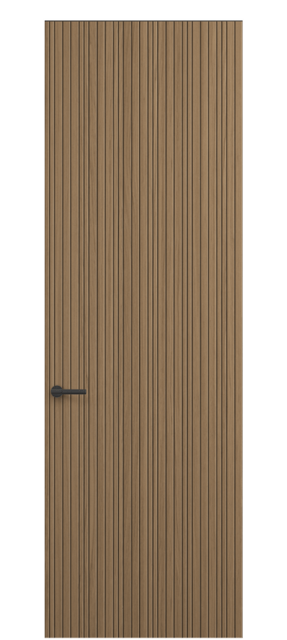 Дверь межкомнатная Select 0021 Дуб сепия матовый рифт  Скрытый короб Черный Цена 98389 ₽ Наличники уже входят в базовый комплект. Фабрика дверей Волховец 8 (800) 551 43 19 Межкомнатная дверь Select 0021 Дуб сепия матовый рифт  Цена 98389 ₽ | Volhovec