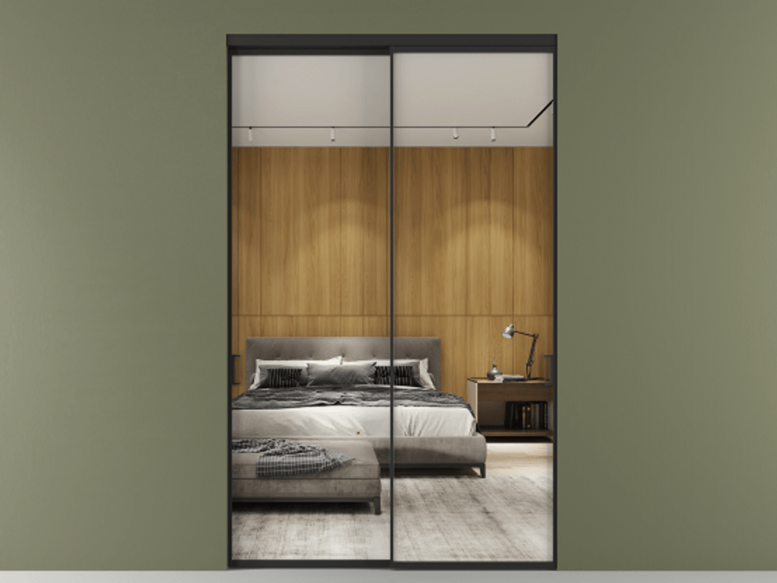 Перегородка Formato внутри проёма двустворчатая АЛПР 040.01 Алюминий Черный Двустороннее зеркало, триплекс 6 мм, триплекс 6 мм. Скрытый короб ЧЕР Цена 179600 ₽ 1. Полотно 2 шт. (800/2100 мм)
2. Комплект установки раздвижной системы
3. Базовый комплект фурнитуры
4.Ручка RONDO. Фабрика дверей Волховец 8 (800) 551 43 19 Перегородка Formato внутри проёма двустворчатая АЛПР 040.01 Алюминий Черный Двустороннее зеркало, триплекс 6 мм, триплекс 6 мм Цена 179600 ₽ | Volhovec