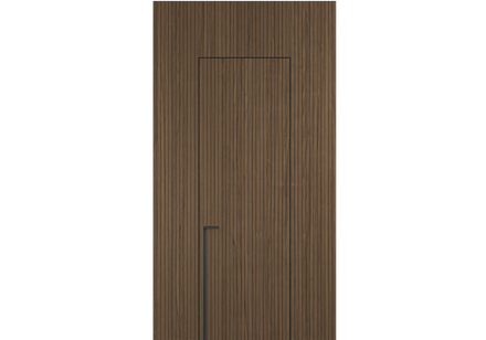 Панели для отделки стен Стеновая панель Фрезерованные Орех умбра матовый рифт. Цвет Орех умбра матовый рифт. Материал Радиальный шпон Naturwood. Коллекция Фрезерованные. Картинка.