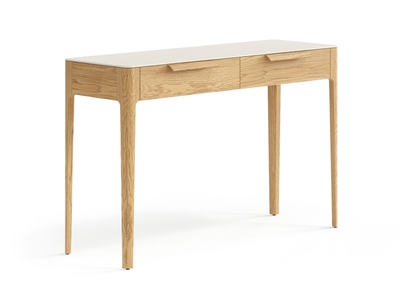 Мебель Консоль Piega. Цвет Дуб пшеничный матовый. Материал Массив дуба матовый. Коллекция Консоль Piega. Картинка.