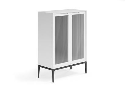 Мебель Витрина Velvet. Цвет Матовый белоснежный. Материал Гладкая эмаль. Коллекция Витрина Velvet. Картинка.