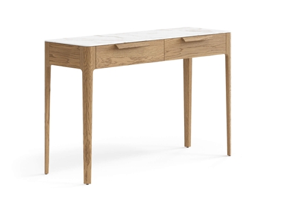 Мебель Консоль Piega. Цвет Дуб мускатный матовый. Материал Массив дуба матовый. Коллекция Консоль Piega. Картинка.