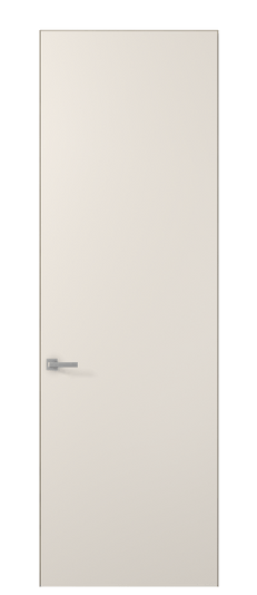 Дверь межкомнатная ПУ 0010 ПЭКБ. Цвет ПЭТ кремово-белый. Материал ПЭТ. Коллекция Planum. Картинка.