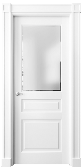 Межкомнатная дверь 6304 МБЛ САТ-Ф. Цвет Матовый белоснежный. Материал Гладкая эмаль. Коллекция Тоскана Плано. Фото. Дверь межкомнатная 6304 МБЛ САТ-Ф. Цвет Матовый белоснежный. Материал Гладкая эмаль. Коллекция Тоскана Плано. Картинка.