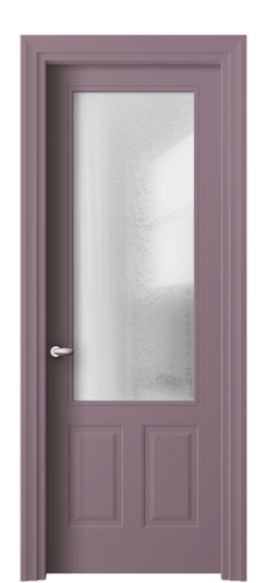 Дверь межкомнатная 8522 Пастельно-фиолетовый RAL 4009 ЛЕД. Цвет RAL Пастельно-фиолетовый RAL 4009. Материал Гладкая эмаль. Коллекция Эссе. Картинка.