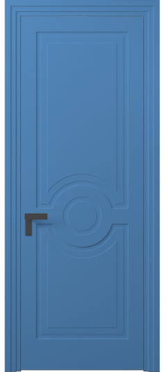 Дверь межкомнатная 8361 NCS S 2050-R80B. Цвет NCS. Материал Гладкая эмаль. Коллекция Rocca. Картинка.