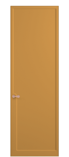 Дверь межкомнатная 7502 Пастельно-жёлтый RAL 1034. Цвет RAL Пастельно-жёлтый RAL 1034. Материал Гладкая эмаль. Коллекция Softform. Картинка.