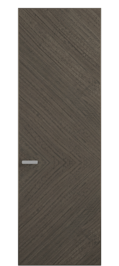 Дверь межкомнатная ПУ 0202 ЭВСМФ Эвкалипт серый матовый фризе. Цвет Эвкалипт серый матовый фризе. Материал Шпон эвкалипта Naturwood. Коллекция Rift. Картинка.