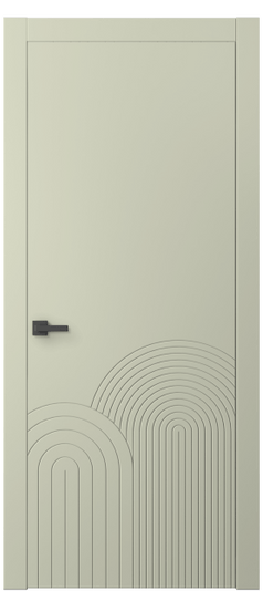 Дверь межкомнатная 8059 NCS S 1005-G50Y. Цвет NCS NCS S 1005-G50Y. Материал Гладкая эмаль. Коллекция Linea. Картинка.